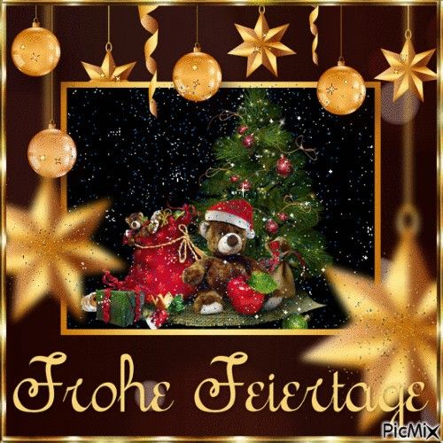 frohe weihnachten und guten rutsch gif